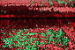Reversible Sequin Fabric Red-Green Reversible Sequin Fabric Red-Green