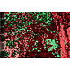Reversible Sequin Fabric Red-Green
