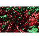 Reversibler Paillettenstoff Rot-Grün