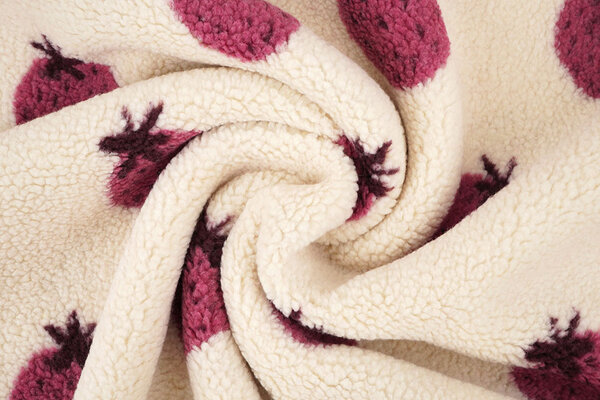 Teddystoff Erdbeeren Creme
