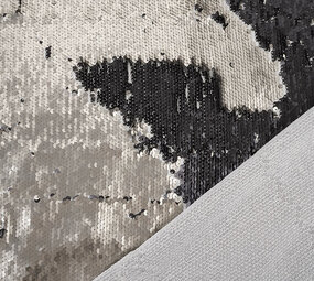 Reversible Sequins on Mesh on Mesh Matte Grey-Anthracite Reversible Sequins on Mesh on Mesh Matte Grey-Anthracite