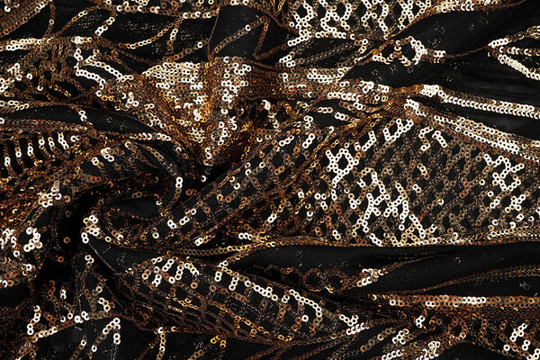 Sequins on Mesh Zafira