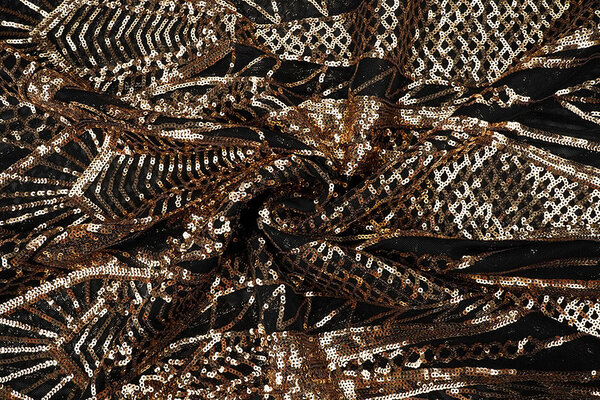 Sequins on Mesh Zafira