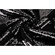 Reversible Sequin Fabric Black - Black Reversible Sequin Fabric Black - Black