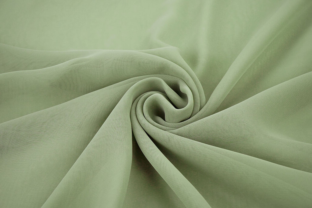 Hi Multi Chiffon Vintage Green