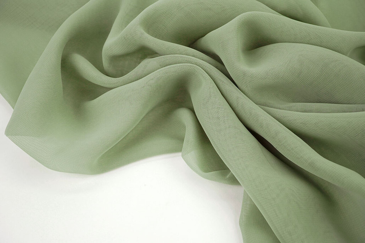 Hi Multi Chiffon Vintage Green