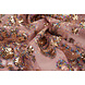Mesh Embroidered Sequins Ishani Pink Mesh Embroidered Sequins Ishani Pink