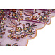 Netz Bestickt Pailletten Ishani Aubergine Netz Bestickt Pailletten Ishani Aubergine