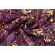Netz Bestickt Pailletten Ishani Aubergine Netz Bestickt Pailletten Ishani Aubergine