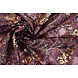 Résille Brodé Paillettes Maharani Aubergine Résille Brodé Paillettes Maharani Aubergine
