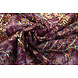Mesh Ricamato Paillettes Maharani Melanzana Mesh Ricamato Paillettes Maharani Melanzana