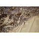Netz Bestickt Pailletten Maharani Hell Mauve