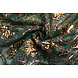 Mesh Ricamato Paillettes Maharani Verde Mesh Ricamato Paillettes Maharani Verde