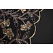 Netz Bestickt Pailletten Maharani Schwarz Netz Bestickt Pailletten Maharani Schwarz