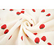 Baumwoll Musselin Erdbeere Creme Baumwoll Musselin Erdbeere Creme