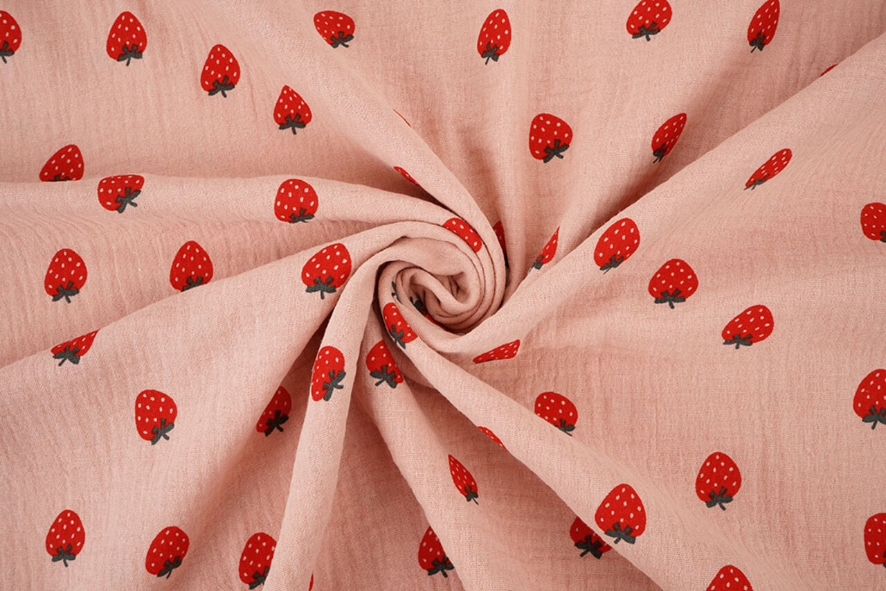 Hydrofiel Aardbei Oud Roze
