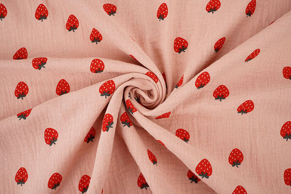 Hydrofiel Aardbei Oud Roze