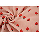 Double Gauze Strawberry Old Pink