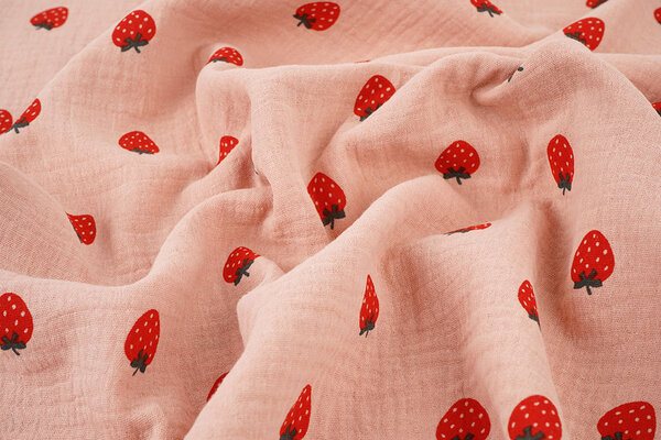 Hydrofiel Aardbei Oud Roze