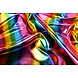 Folienjersey Regenbogen Liora