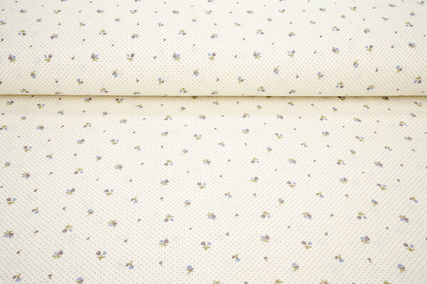 Double Gauze Tiny Flower Dots Double Gauze Tiny Flower Dots