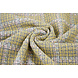 Woven Woolen Fabric Check Sorella Yellow