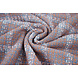 Woven Woolen Fabric Check Sorella Coral Woven Woolen Fabric Check Sorella Coral