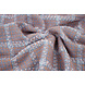 Woven Woolen Fabric Check Sorella Coral Woven Woolen Fabric Check Sorella Coral