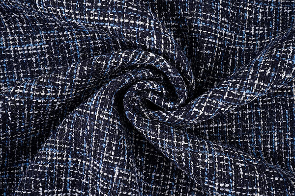Bouclé Sjanelli Orlena Marine Blauw Bouclé Sjanelli Orlena Marine Blauw