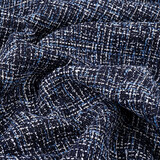 Bouclé Sjanelli Orlena Navy Blue Bouclé Sjanelli Orlena Navy Blue