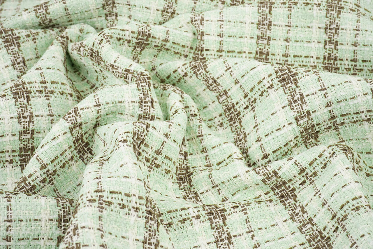 Bouclé Sjanelli Bellina Mint Green Bouclé Sjanelli Bellina Mint Green