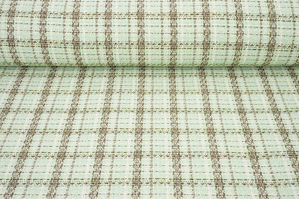 Bouclé Sjanelli Bellina Mint Groen