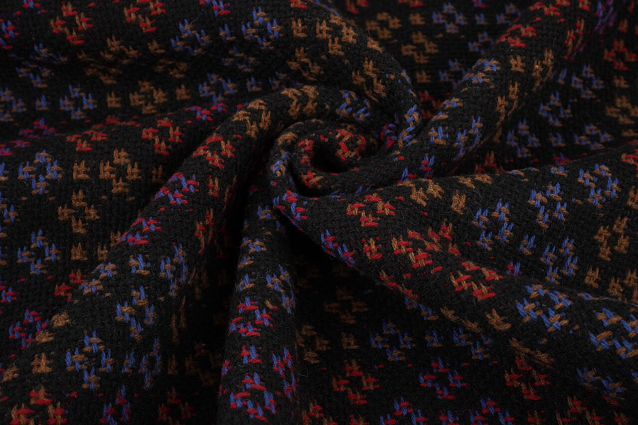 Woven Woolen Fabric Marenza Check -1- Woven Woolen Fabric Marenza Check -1-