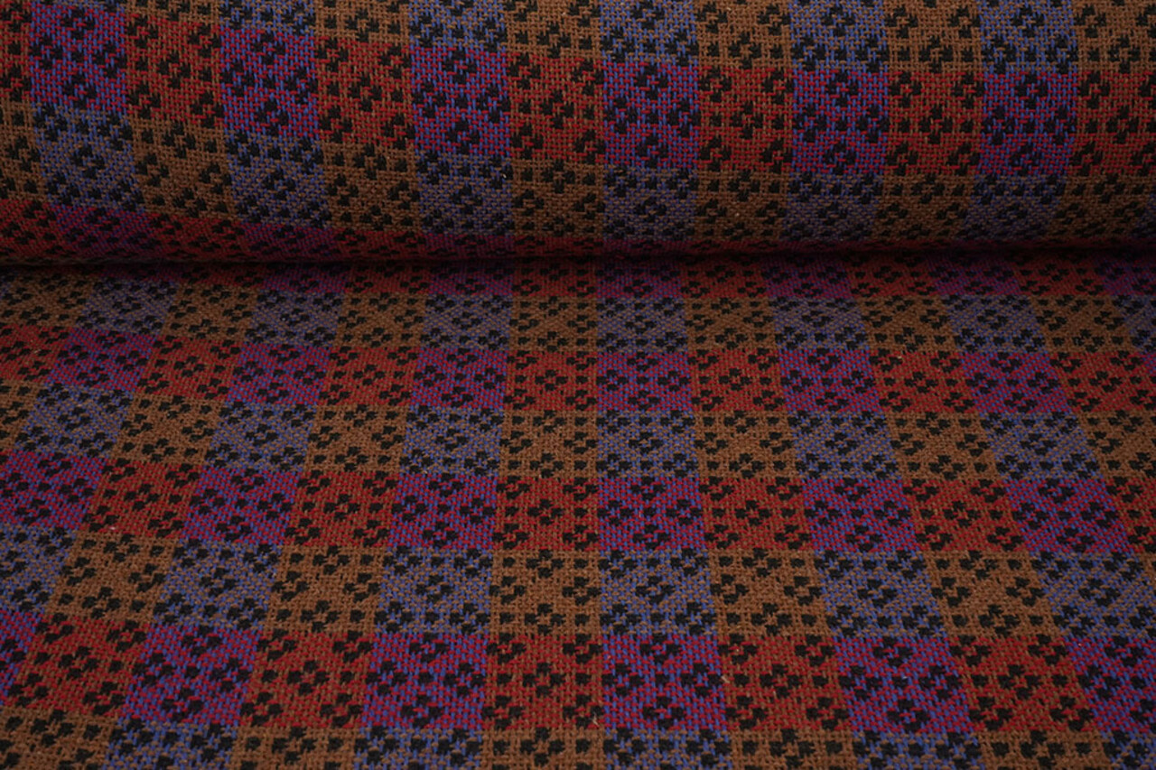 Woven Woolen Fabric Marenza Check -1- Woven Woolen Fabric Marenza Check -1-