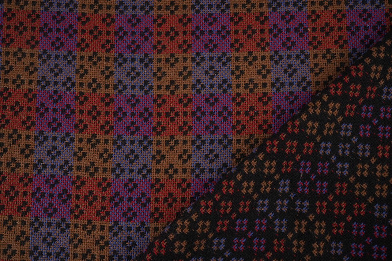 Woven Woolen Fabric Marenza Check -1- Woven Woolen Fabric Marenza Check -1-