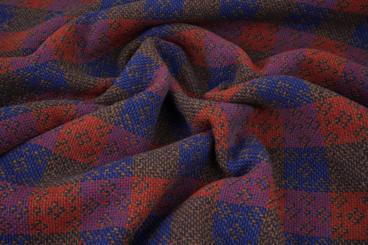 Woven Woolen Fabric Marenza Check -2- Woven Woolen Fabric Marenza Check -2-