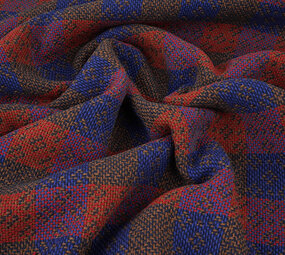 Woven Woolen Fabric Marenza Check -2- Woven Woolen Fabric Marenza Check -2-