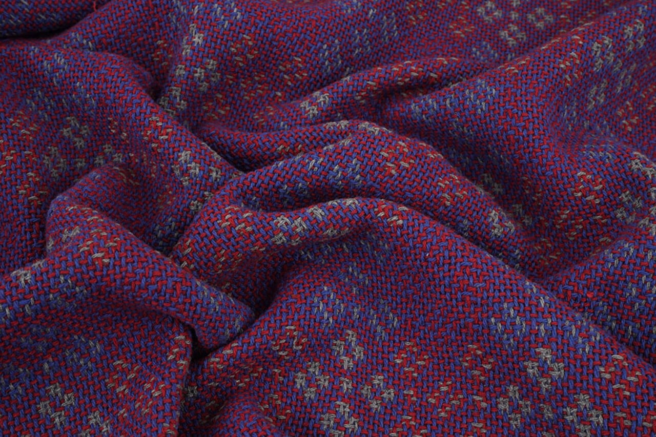 Tissé Laine Tissu Marenza Carreaux -3- Tissé Laine Tissu Marenza Carreaux -3-