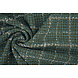 Gewebte Wollstoff Karo Ravella Aqua Gewebte Wollstoff Karo Ravella Aqua