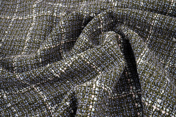 Woven Woolen Fabric Check Ravella Lilac Woven Woolen Fabric Check Ravella Lilac
