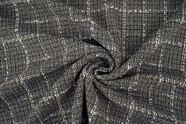 Woven Woolen Fabric Check Ravella Lilac Woven Woolen Fabric Check Ravella Lilac
