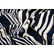 Fijne Crêpe Novara Marine Blauw