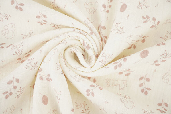 Double Gauze Bunny Meadow Double Gauze Bunny Meadow