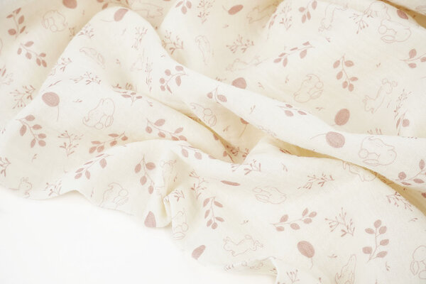 Double Gauze Bunny Meadow Double Gauze Bunny Meadow