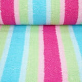 Oeko-Tex® Tissu Éponge Multicolore Rayures Oeko-Tex® Tissu Éponge Multicolore Rayures
