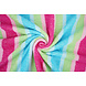 Oeko-Tex®  Frottee Multi Streifen