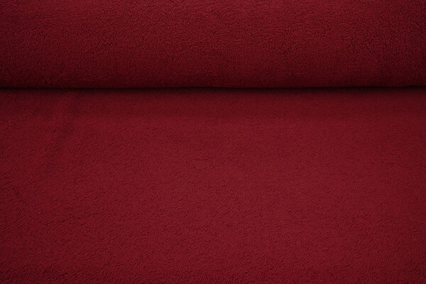 Oeko-Tex® Terry Cloth Dark Red Oeko-Tex® Terry Cloth Dark Red