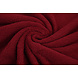 Oeko-Tex®  Frottee Dunkelrot