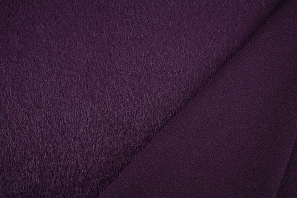 Harige Alpaca Aubergine