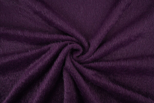 Flauschiger Alpaka Aubergine Flauschiger Alpaka Aubergine